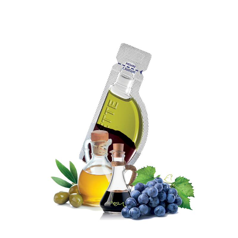 Aceite de oliva virgen extra con vinagre balsámico